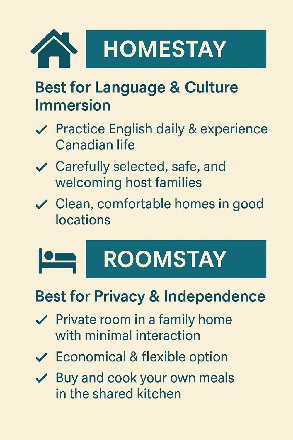 Canadian Host Family - infographic